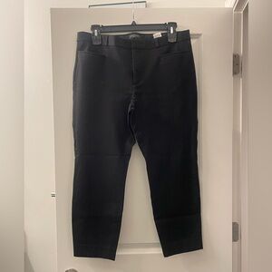 Banana Republic Women's Black Sloan Straight Leg Pants